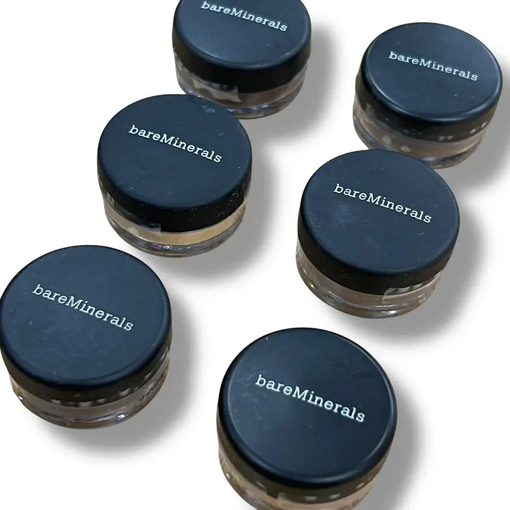 bareMinerals MINIS Eyecolor Shadow Loose Powder‎ SEALED Lot Of 6 .01oz